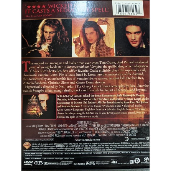 Interview with the Vampire DVD - Picture 3 of 3